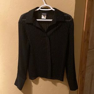 Sparkly Sheer Lindor Blouse